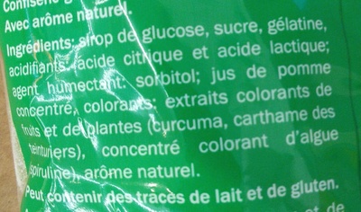 Bonbons Pomme Acidulée